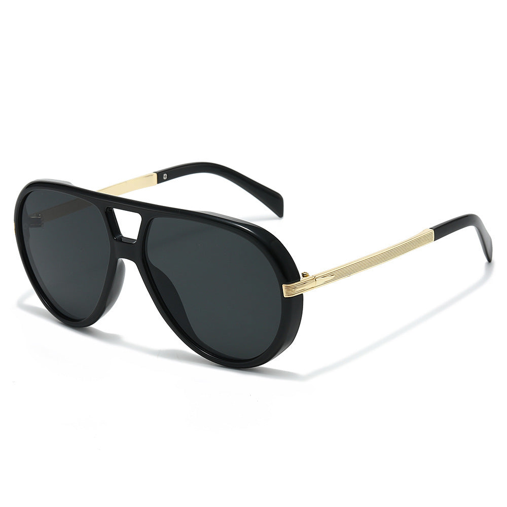 Oversized Aviator-Style Sunglasses Kalsten