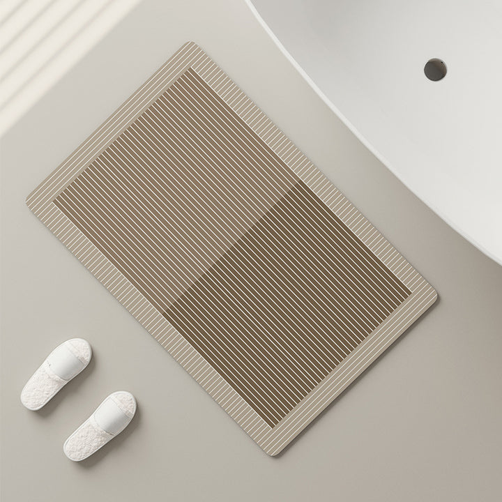 Textured Bathroom Mat Kalsten
