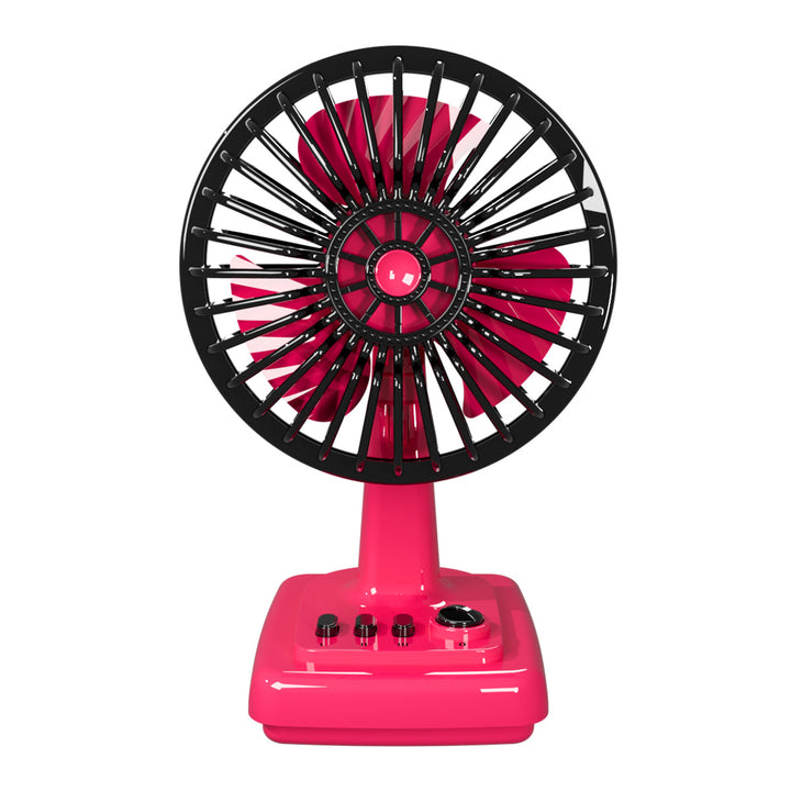 Unisex Portable Table Fan in Retro Design Kalsten