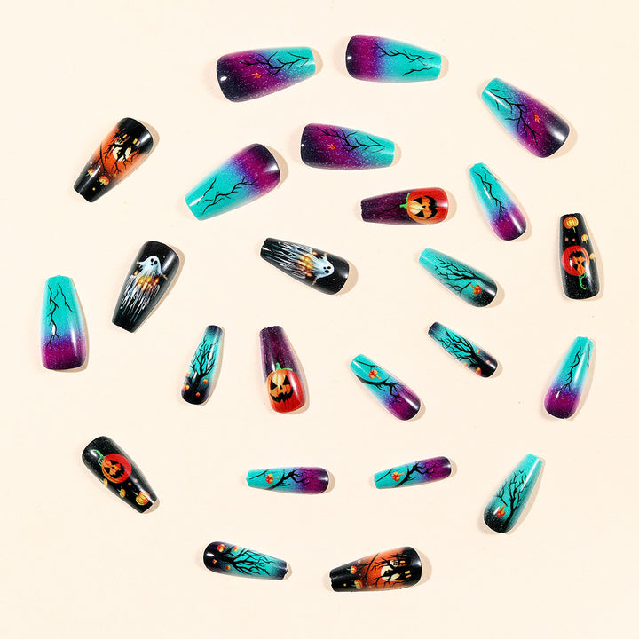 Halloween-Themed 3D Acrylic Nail Art Set Kalsten 1789713451
