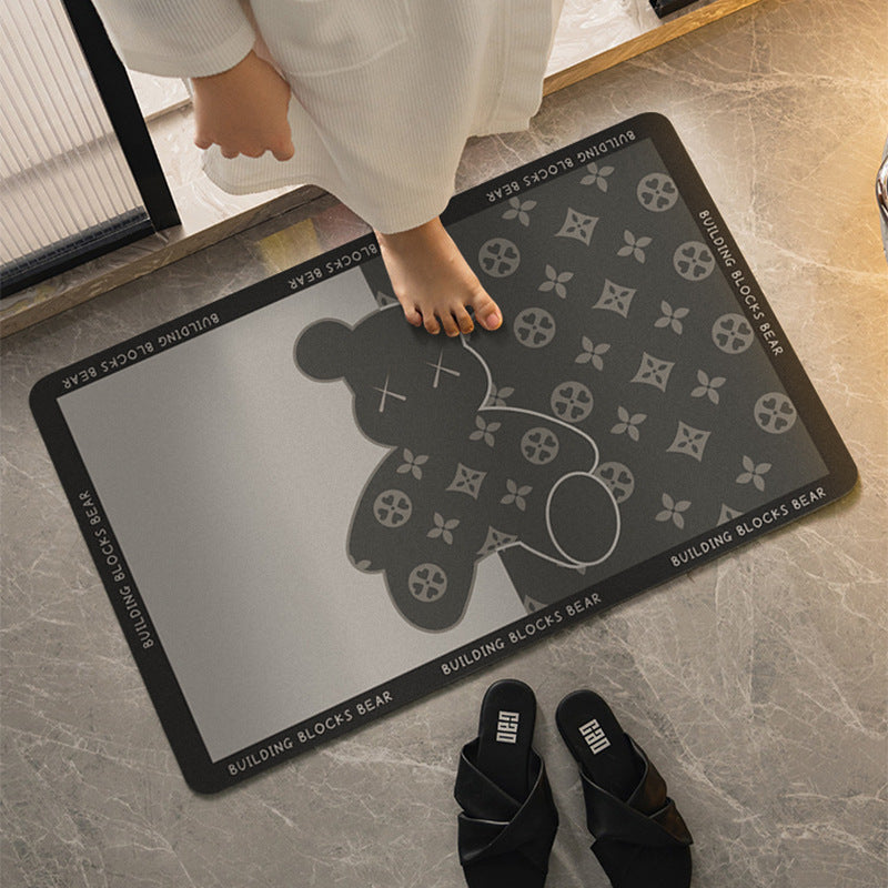 Cartoon-Themed Non-Slip Bath Mat