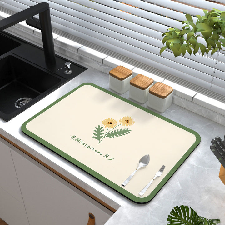 Decorative Kitchen Counter Protector Mat Kalsten