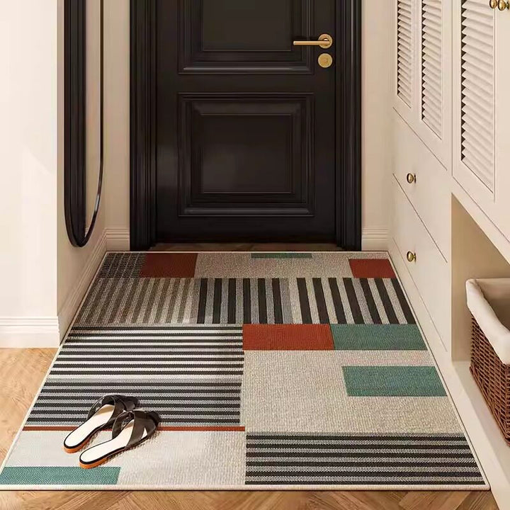Geometric Patterned Entrance Mat for Doors