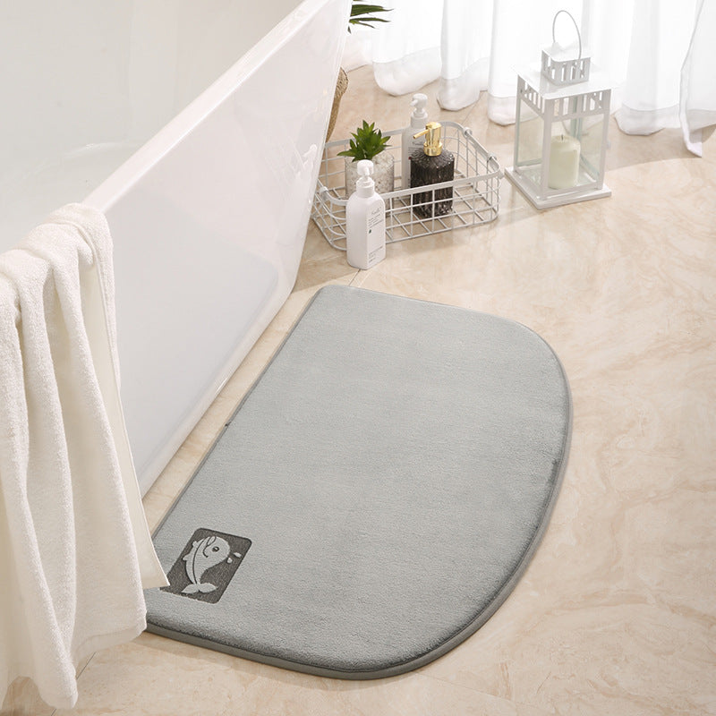 Soft Absorbent Bathroom Mat Kalsten