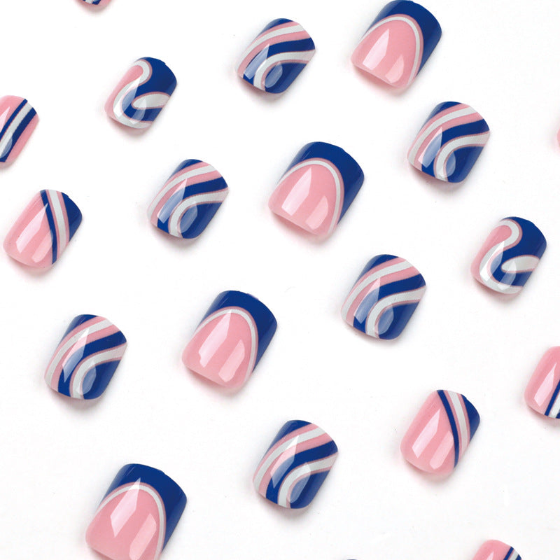 Creative Nail Art with Abstract Designs Kalsten