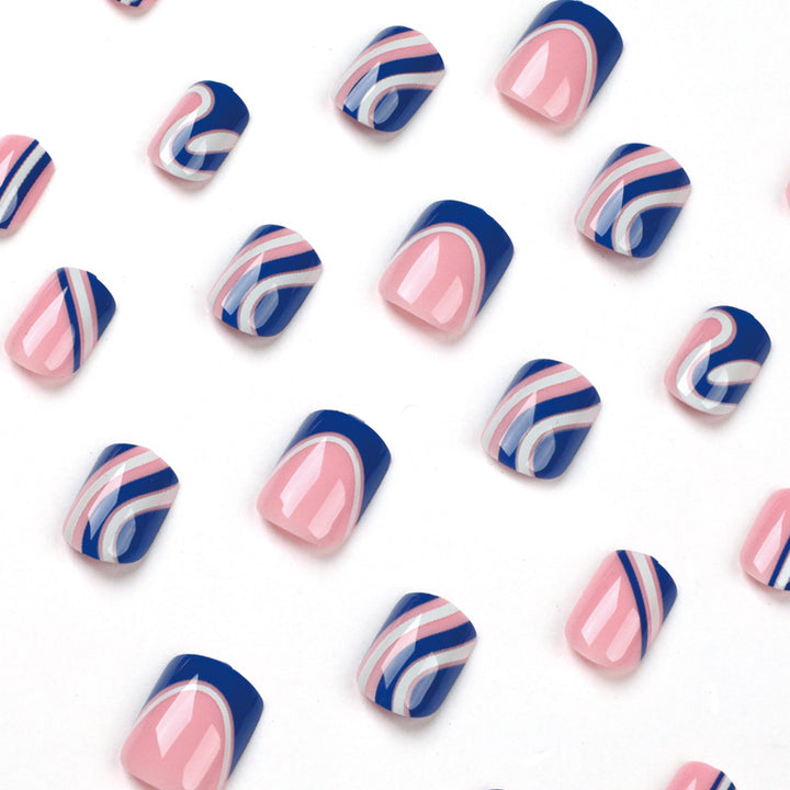 Creative Nail Art with Abstract Designs Kalsten