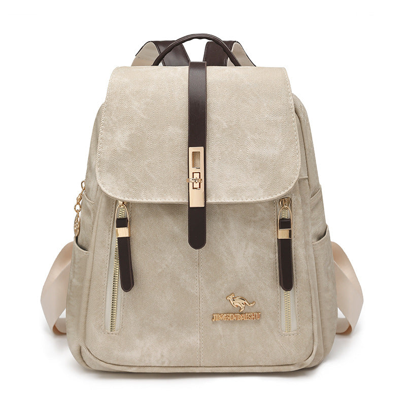 Vintage Canvas Travel Backpack Kalsten