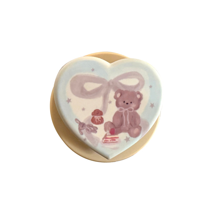 Charming Heart-Shaped Smartphone Holder Kalsten