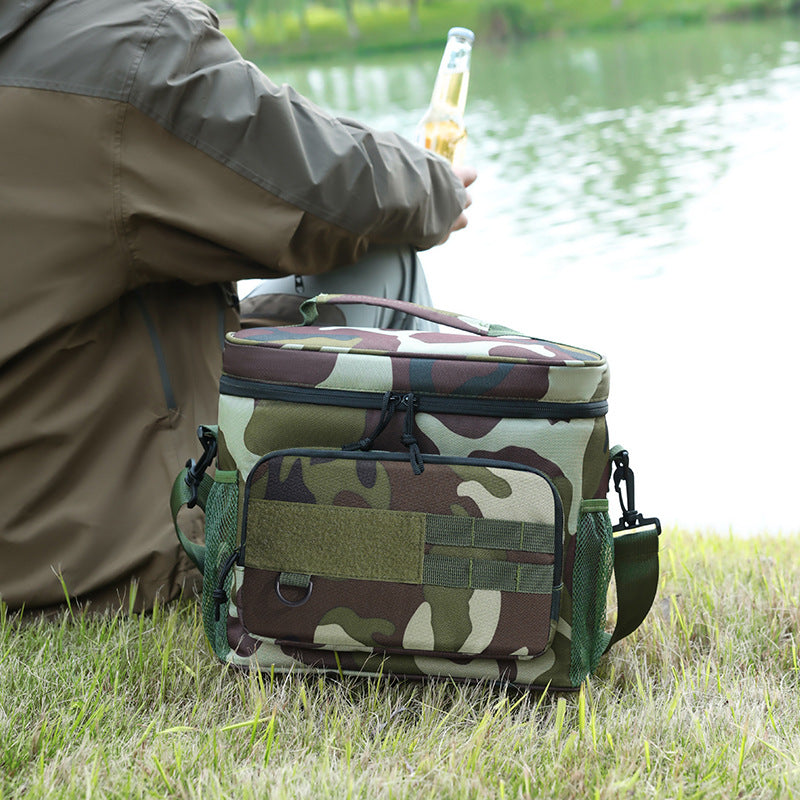 Insulated Camo Lunch Cooler Bag Kalsten