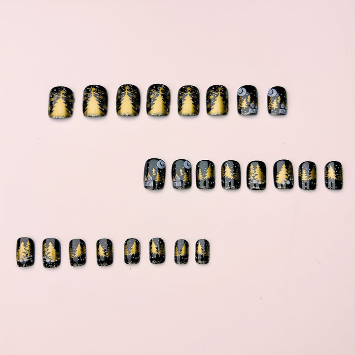 Elegant Winter Nail Art Kalsten