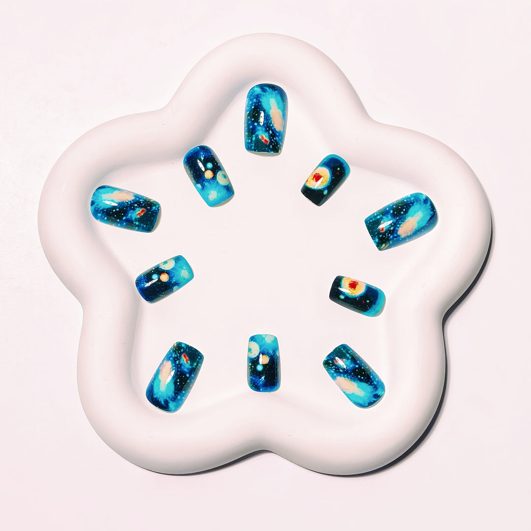 Artificial nails in galactic space design Kalsten