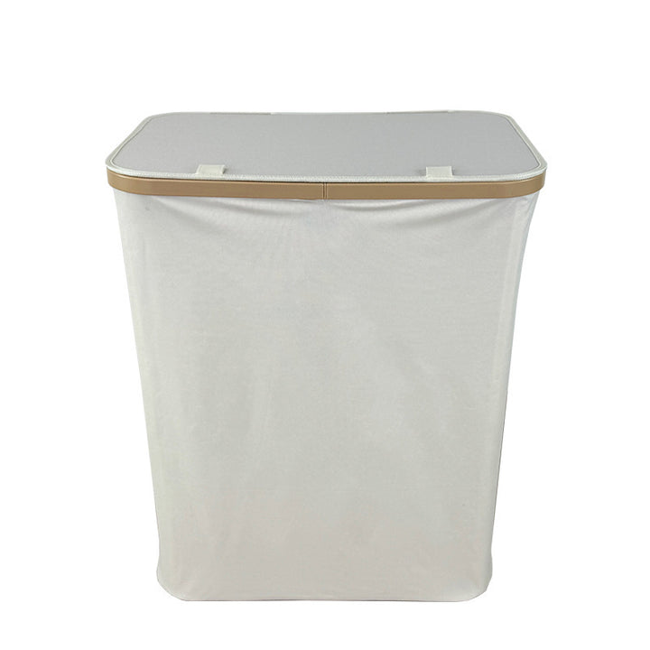 Modern laundry basket with removable lid and carrying handles Kalsten