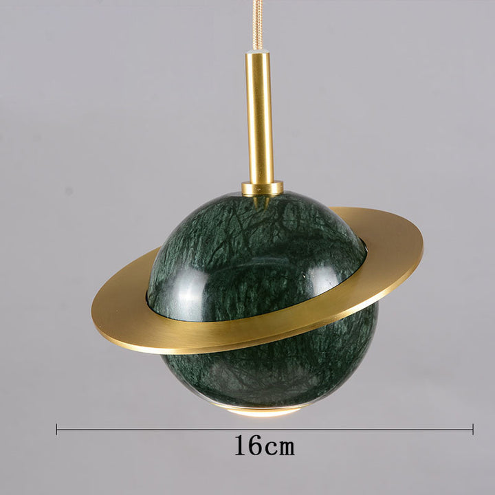 Artistic Planet Pendant Light