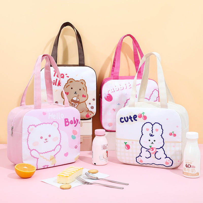 Cute Cartoon Insulated Lunch Bag