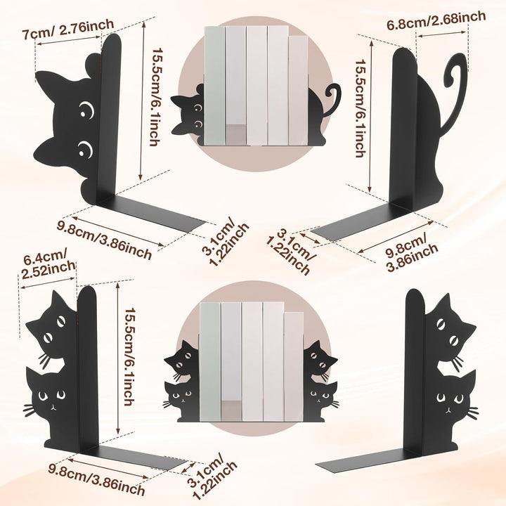 Decorative Animal-Themed Bookends