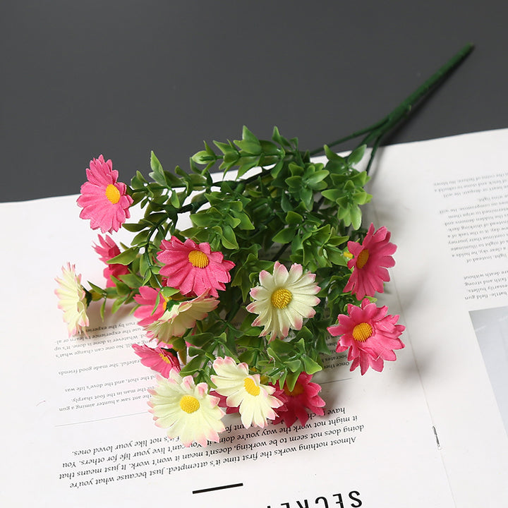 Vibrant Faux Floral Stem Arrangement