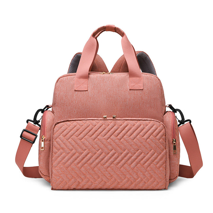 Multi-Function Quilted Diaper Backpack Kalsten