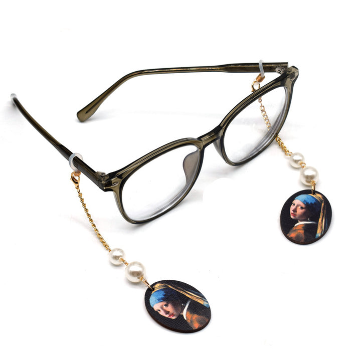 Artistic Drop Earrings with Pearl Accents Kalsten