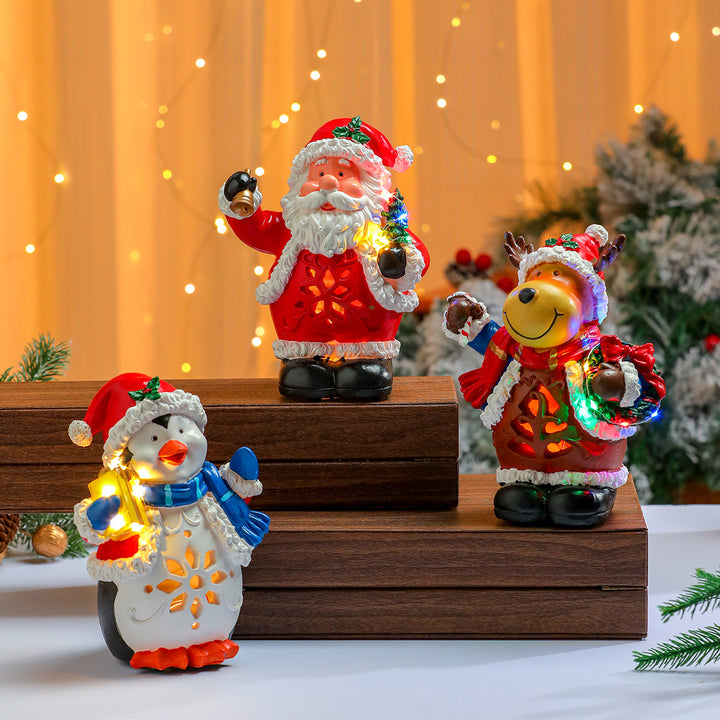Decorative LED Santa Figurine Kalsten