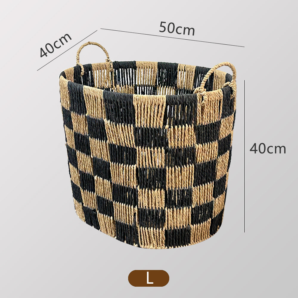 Handwoven storage basket Kalsten