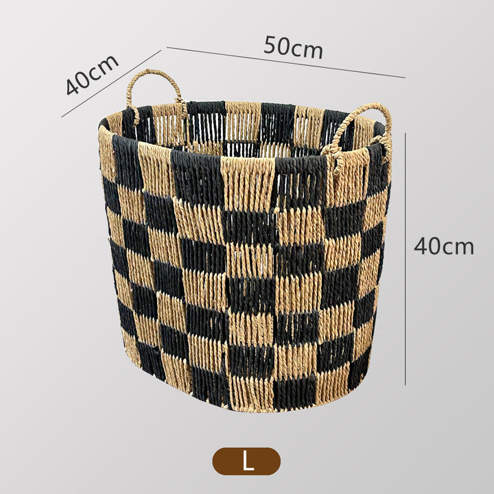 Handwoven storage basket Kalsten