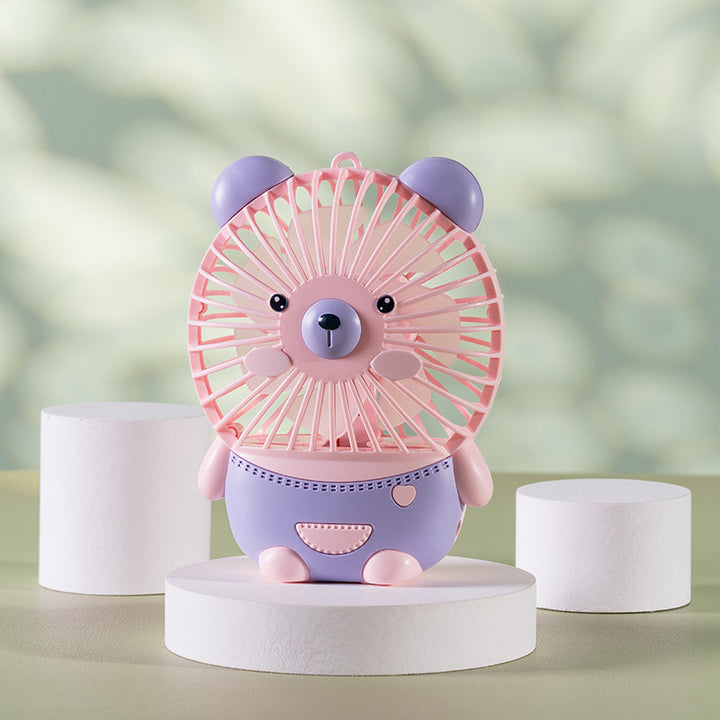 Unisex Mini Hand Fan in cute animal design Kalsten