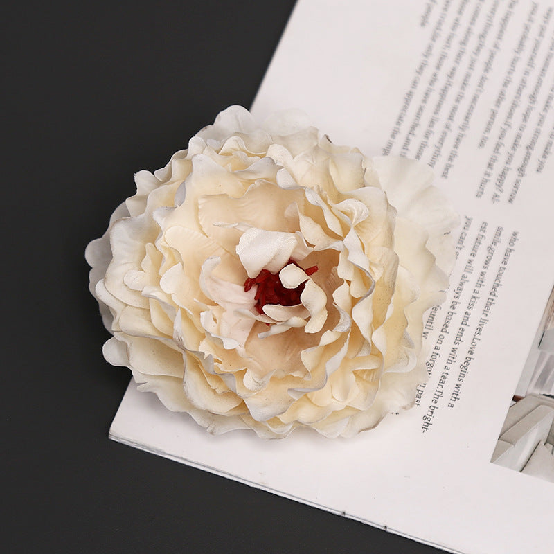 Decorative Fabric Floral Brooch