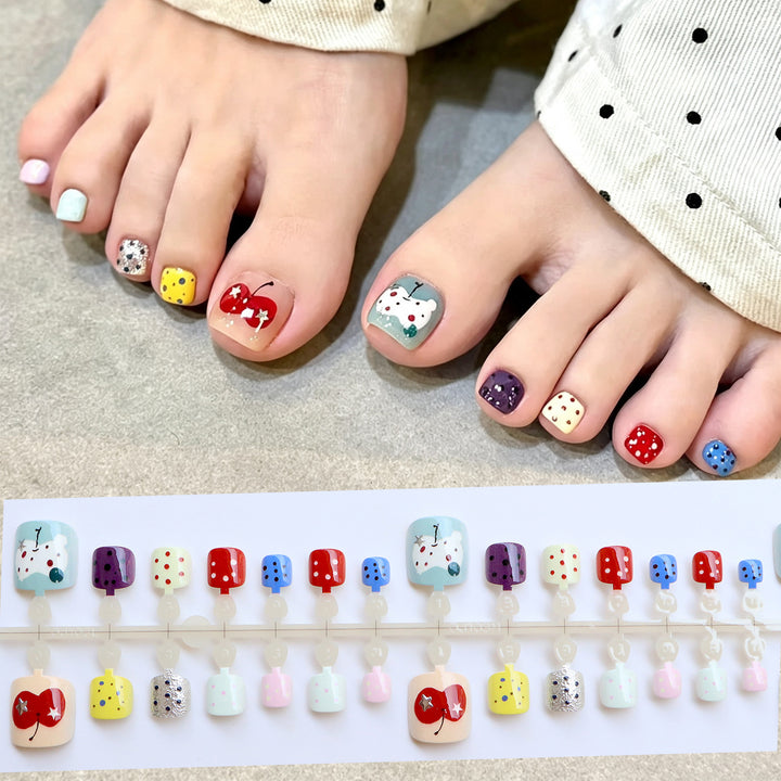 Creative Themed Press-On Nail Collection Kalsten