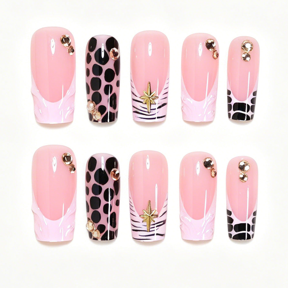 Stylish Decorative Press-On Nail Art Tips Kalsten