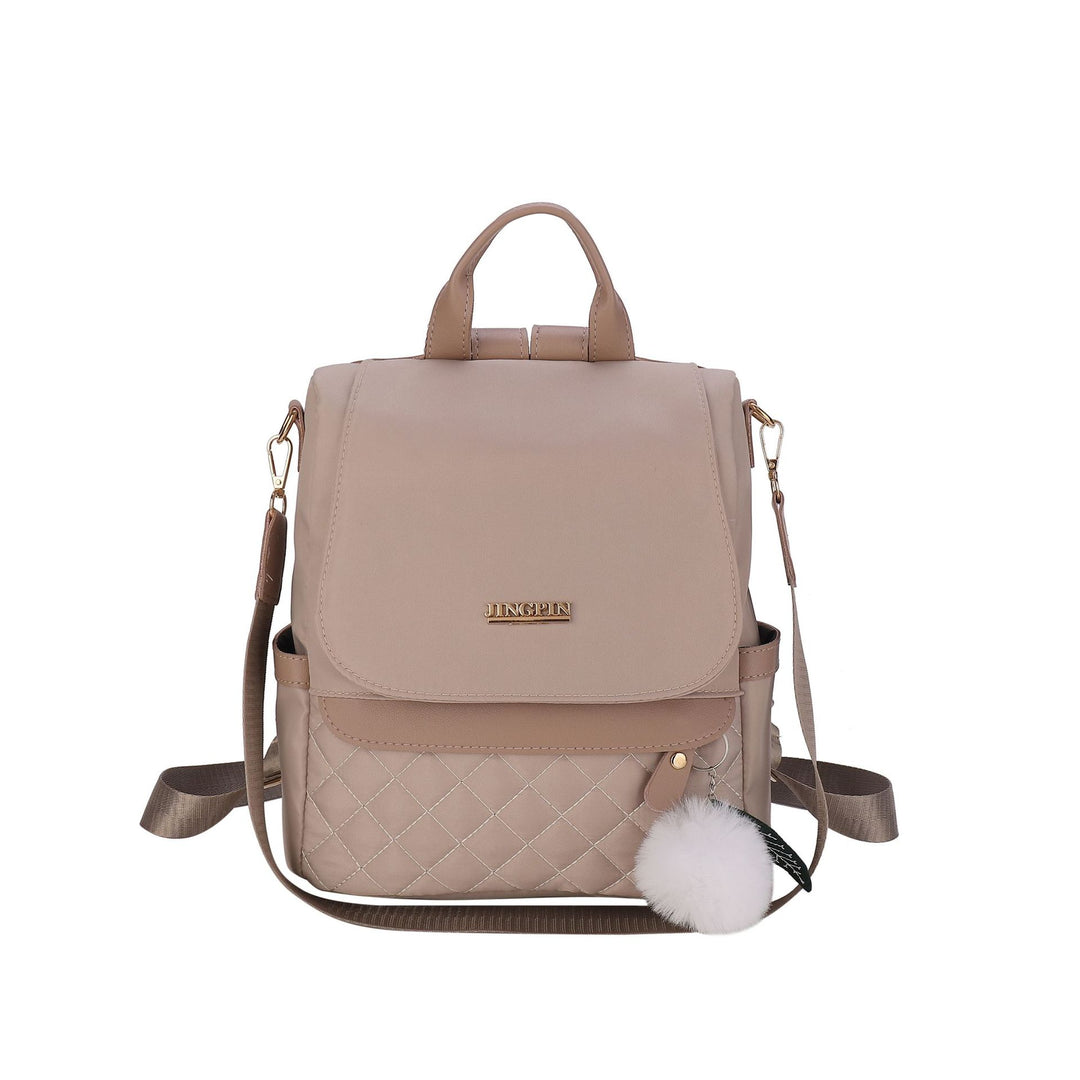 Quilted Multi-Compartment Backpack