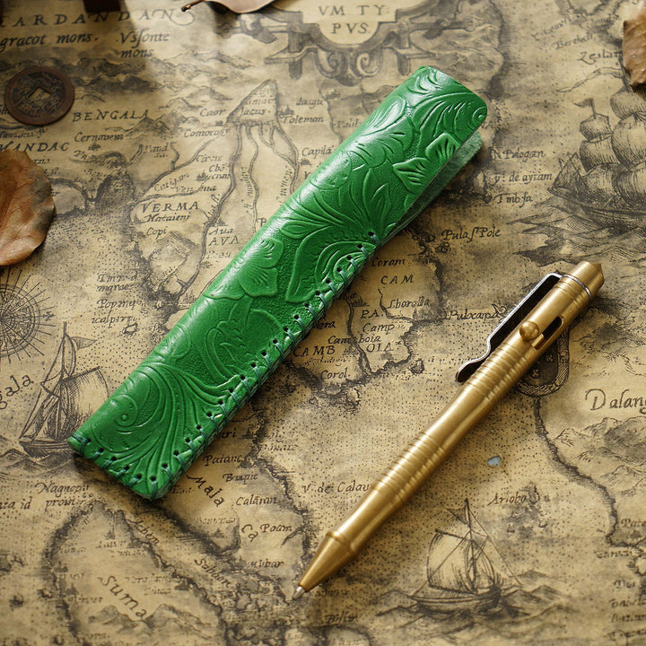 Handmade Leather Pen Case