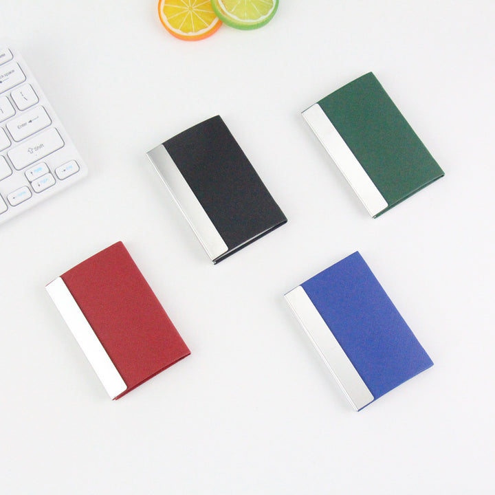 Elegant Textured Business Card Holder