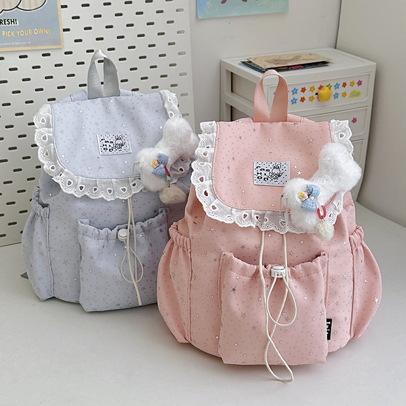 Charming Star-Patterned Backpack Kalsten