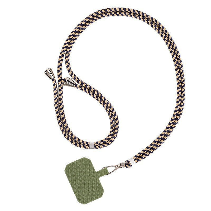 Colorful Braided Lanyard with ID Holder Kalsten