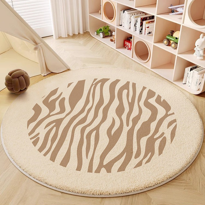 Abstract Circular Area Rug Kalsten