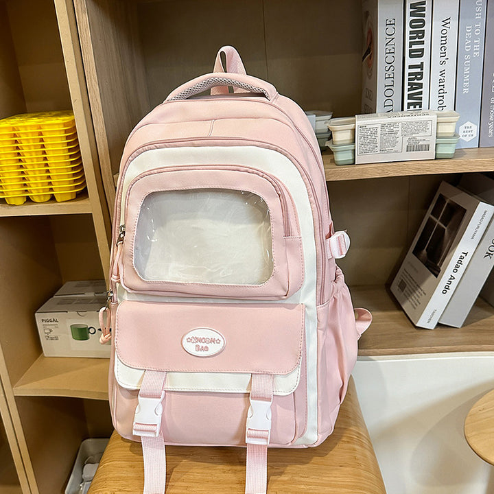 Multi-Functional Transparent Pocket Backpack