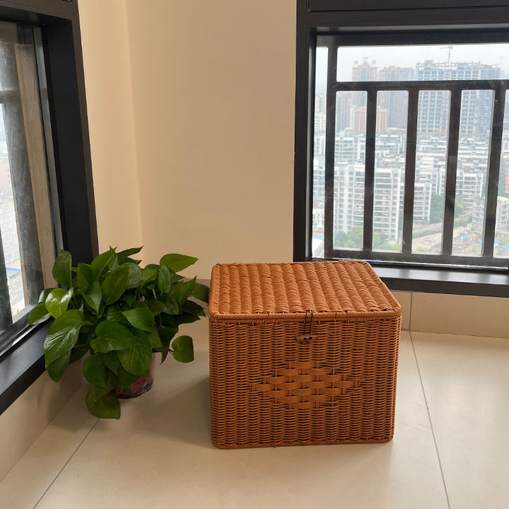Woven Storage Chest Kalsten