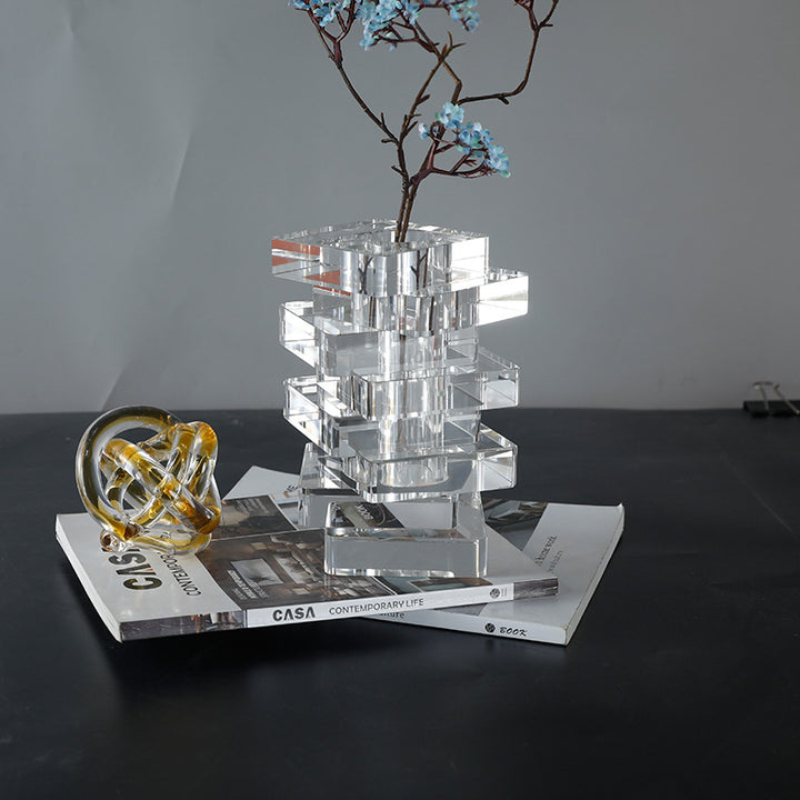 Modern Decorative Acrylic Sculpture