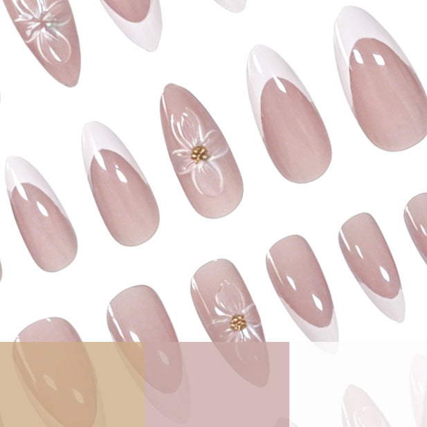 Floral Tip Acrylic Nail Enhancements Kalsten 1789916020