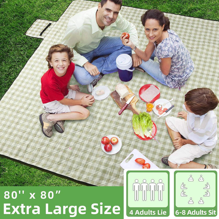 Picnic Blanket with Water-Resistant Backing Kalsten