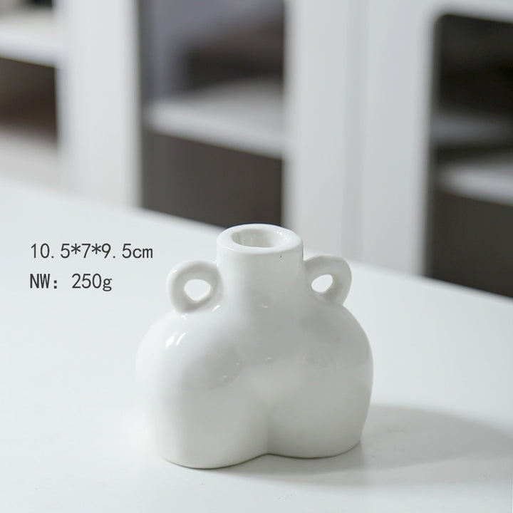 Artistic Ceramic Body-Shaped Vase Kalsten