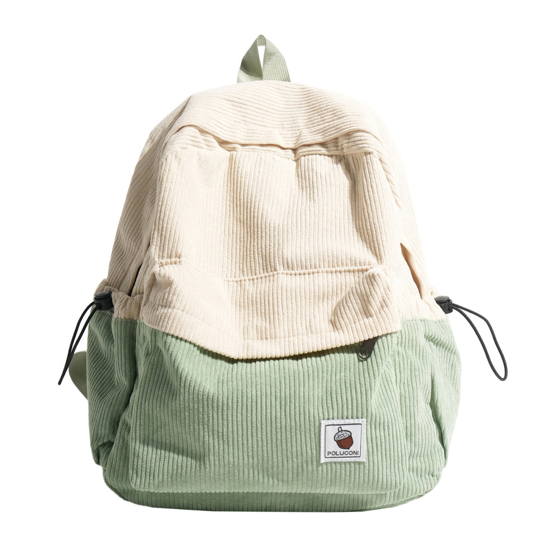 Corduroy Textured Backpack