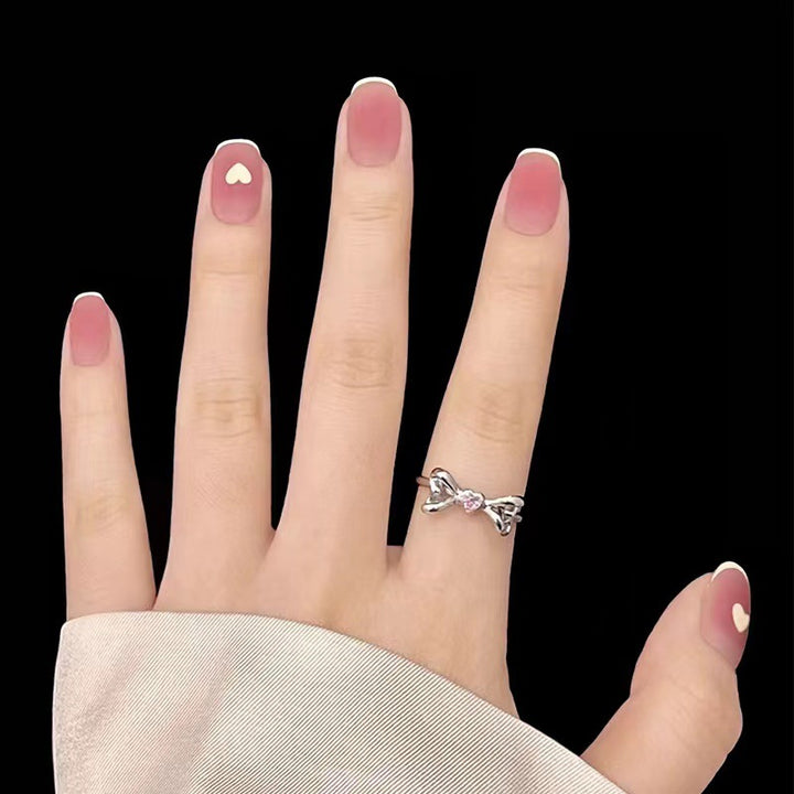 Creative nail designs with heart accent Kalsten