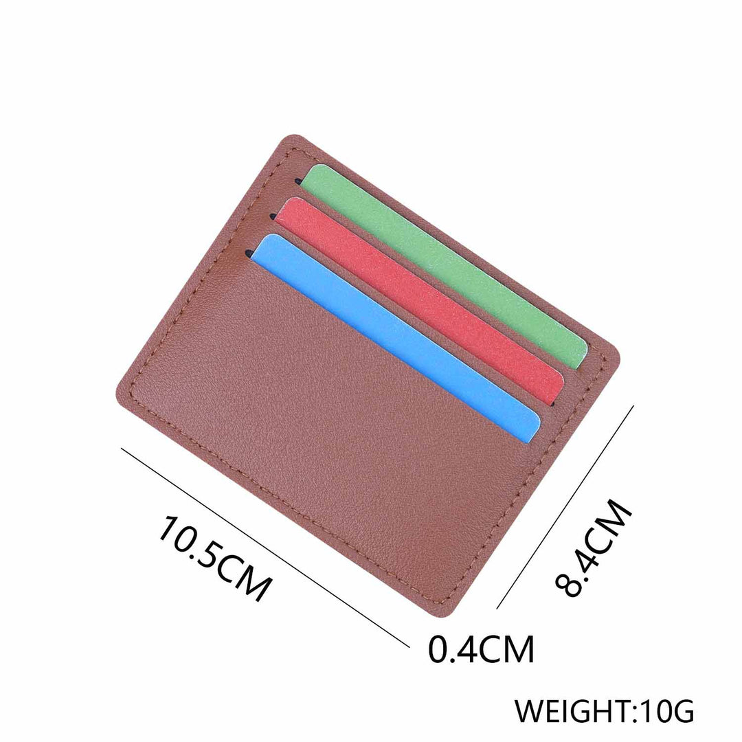 Premium Leather Credit Card Holder