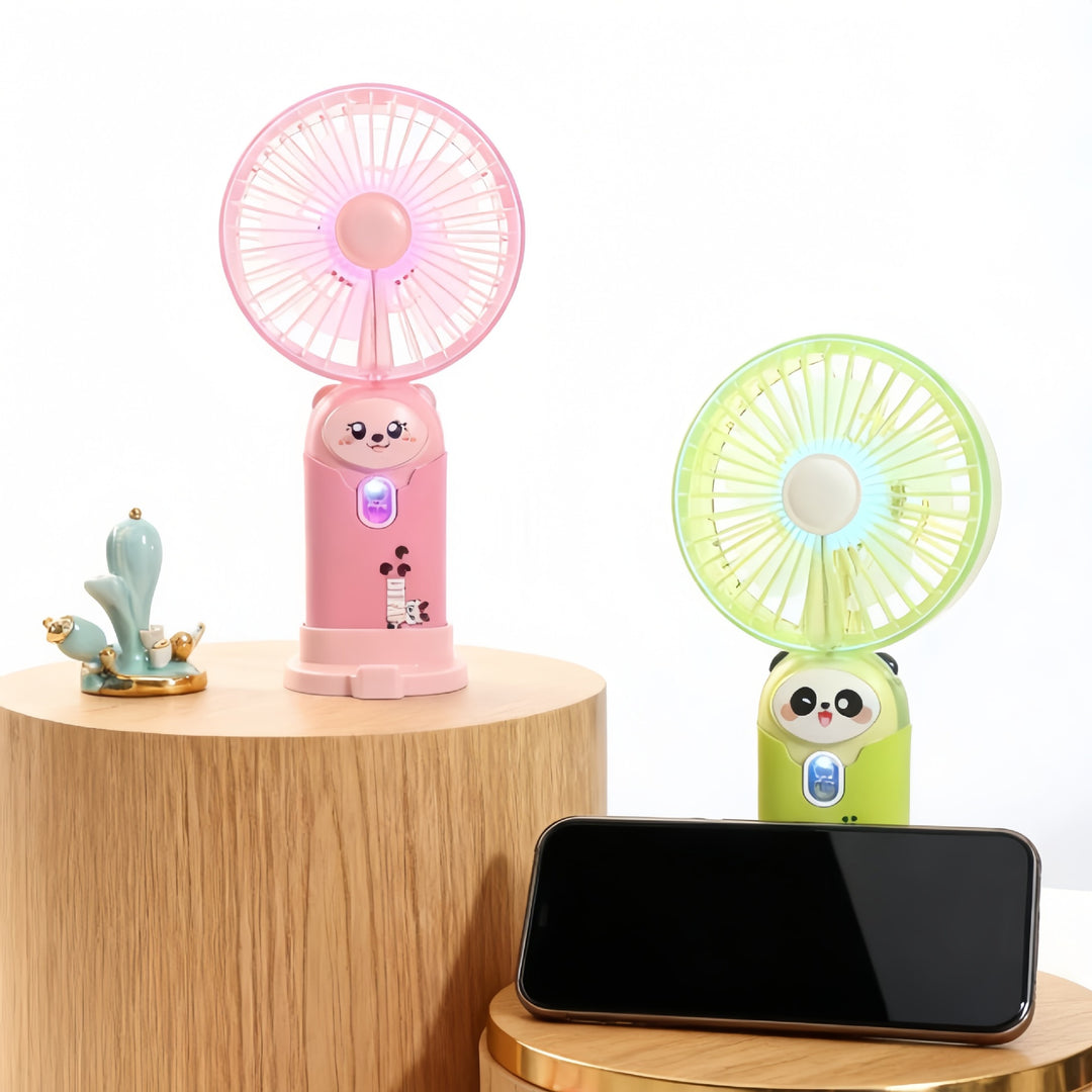 Portable USB Hand Fan with Funny Animal Design Kalsten
