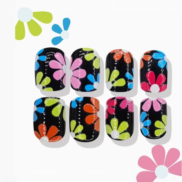 Floral Artistic Nail Design Kalsten