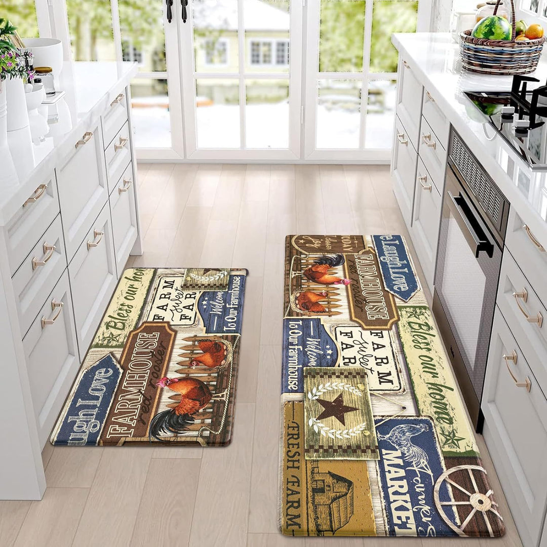 Decorative Kitchen Mat Set
