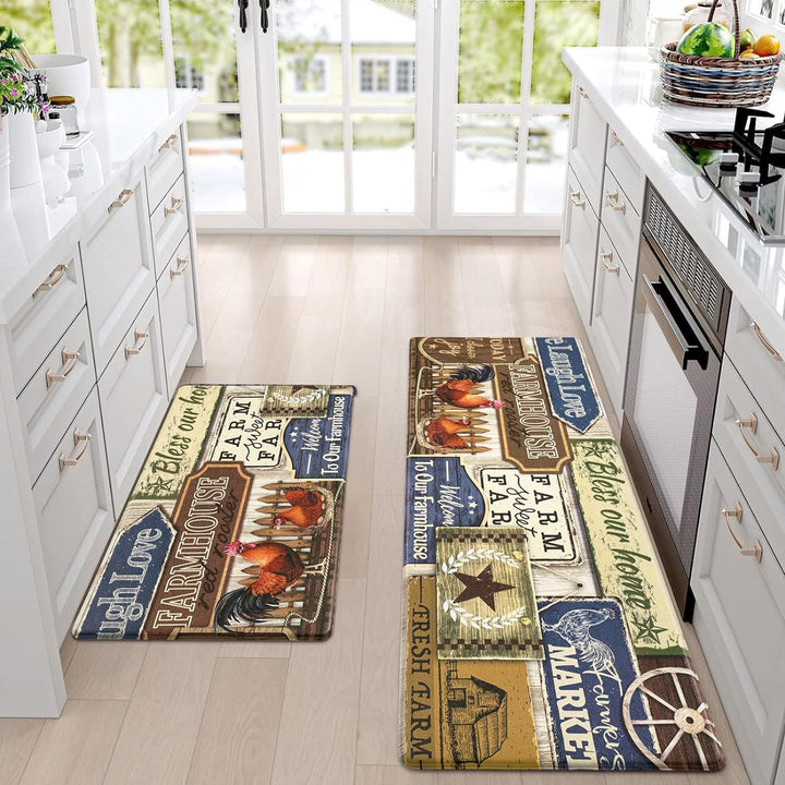 Decorative Kitchen Mat Set