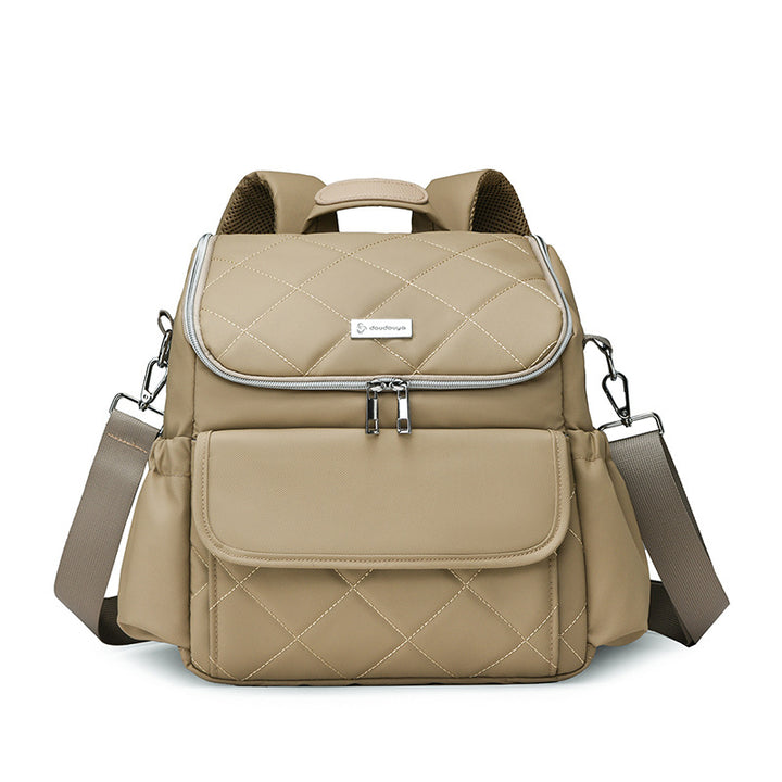 Quilted Multi-Functional Backpack Kalsten