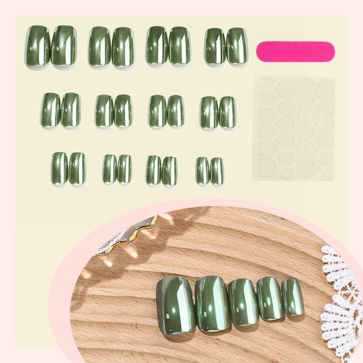 Glossy Press-On Nail Set Kalsten